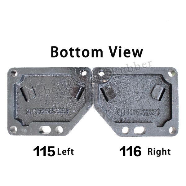 Delong X3000 Dump Truck NBR Front Engine Mount Bracket