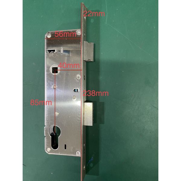 Stainless Steel Smart Door Lock Body for Bathroom Wooden Sliding Door Accessories Screws