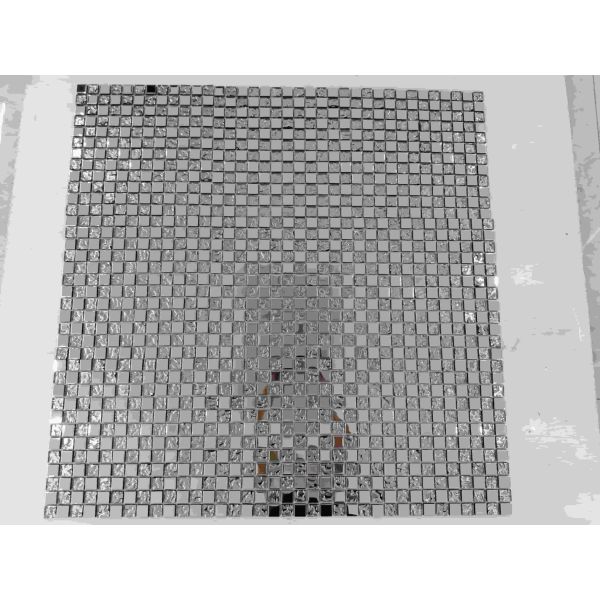 Ceramic Crystal Glass Mosaic Tile for Bathroom Wall Decor
