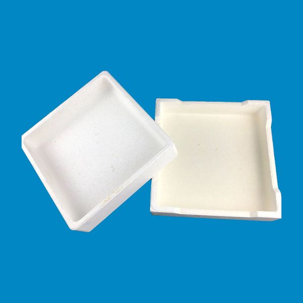 High Thermal Shock Resistance High Alumina Ceramic Crucible For Analyzing And Firing
