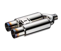 Customized Quiet Stainless Steel Exhaust Mufflers 4inch High Performance