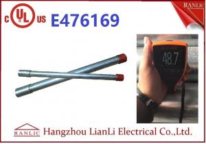 Cheap UL Standard 1/2” 3/4“ Rigid IMC Electrical Conduit Tubing Hot DIP Galvanized wholesale