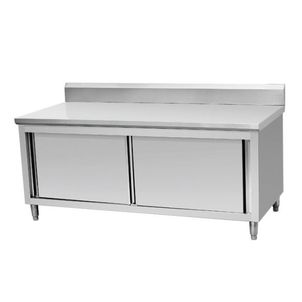 Single Door Stainless Steel Kitchen Cabinets Without Sink