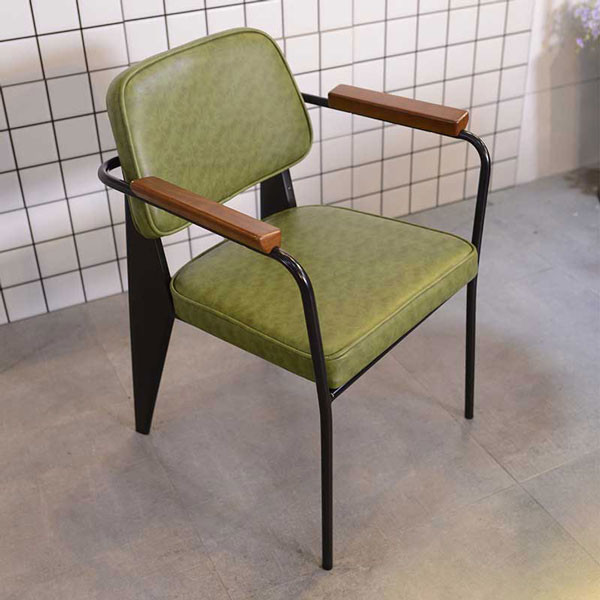 Restaurant Metal Frame Dining Chairs And Table Set Combination Iron Unik Ideas