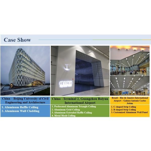 Suspended Acoustic Decorative Drop Ceiling Tiles 2 x 2 , Weather Resistance Hook On Metal Ceiling