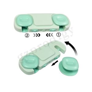 ABS Childproof Baby Safety Lock For Cabinets Multifunctional Durable