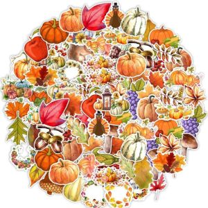 Water Gel Creative Memories Stickers Holiday Gifts Happy Thanksgiving Stickers