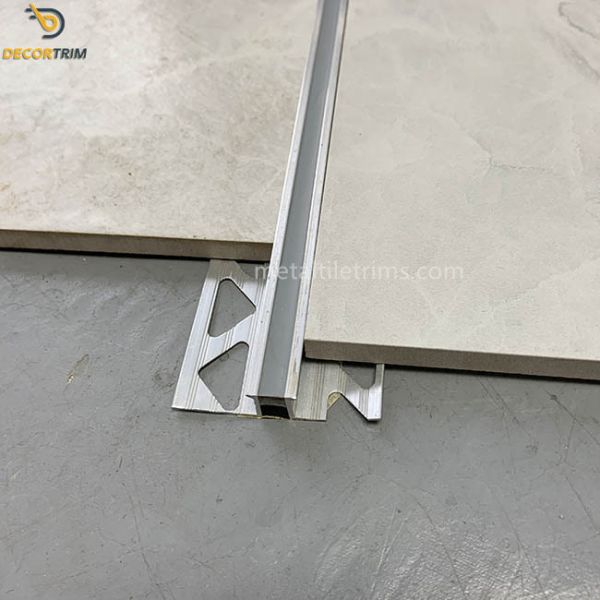 2.5 Meters Aluminium Expansion Joint For Tile Edges Protection