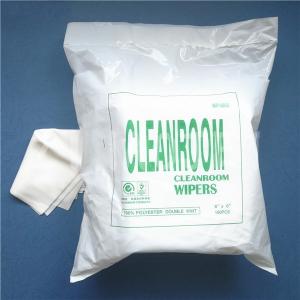 Cheap Electronic Industry Cold Cutting Soft 105g / ㎡ Clean Room Wipes wholesale