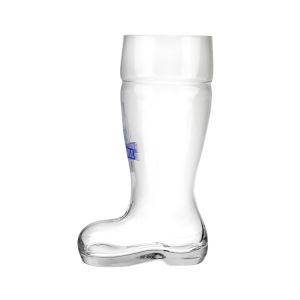 Buy cheap LFGB Approval 1300ml Promotional Drinking Glasses Boot Shaped With Logo from wholesalers