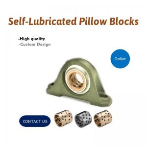 China Machinery Self Lubricated Pillow Blocks For Standard Shaft on sale