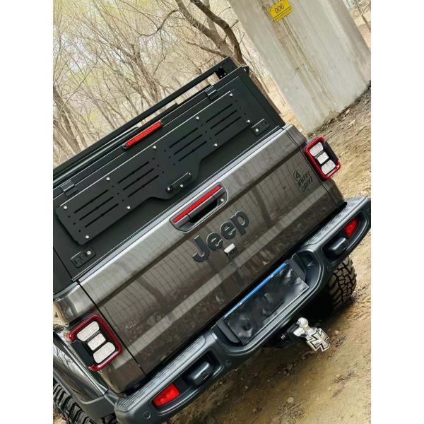 117 Black Aluminium Alloy Bed Cover Canopy for Tundra Dodge RAM GMC and TOYOTA Tundra