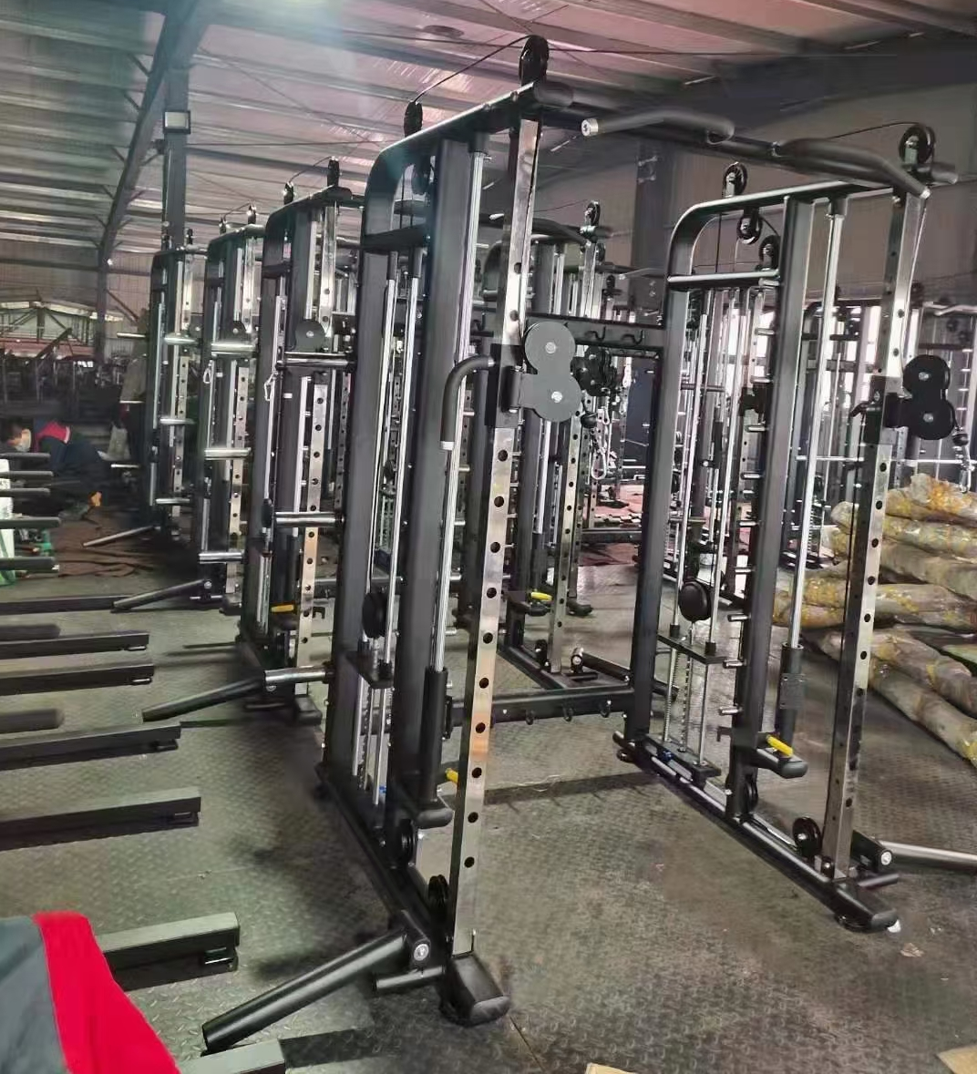 Hot Sale High Quality Commercial Gym Equipment Smith Machine 3d Power Rack