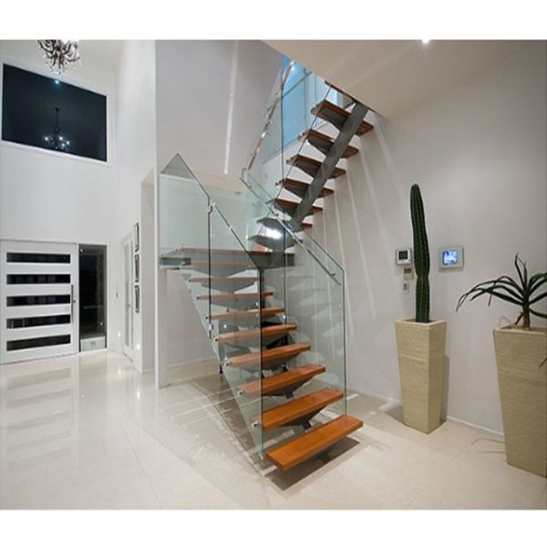10mm 12mm Thickness Aluminium Glass Stair Hand Railings For High Speed Rail