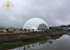 Cheap Snow Load Geodesic Dome Tent Steel Structure For Fashion Show Exhibition wholesale