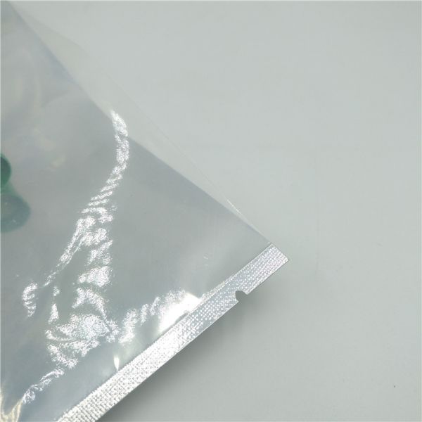 Transparent Zippler Top Mylar Aluminum Foil Bags , Coffee Packaging Bags Eco Friendly