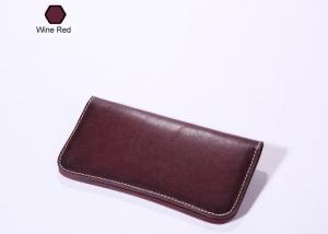 China Vintage Leather Wallets for Women Classical Long Leather Wallets for Men on sale