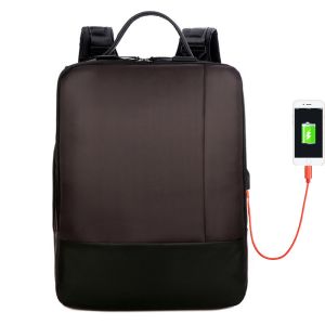 Custom wholesale travel mochilas crossbody USB laptop backpack unisex waterproof