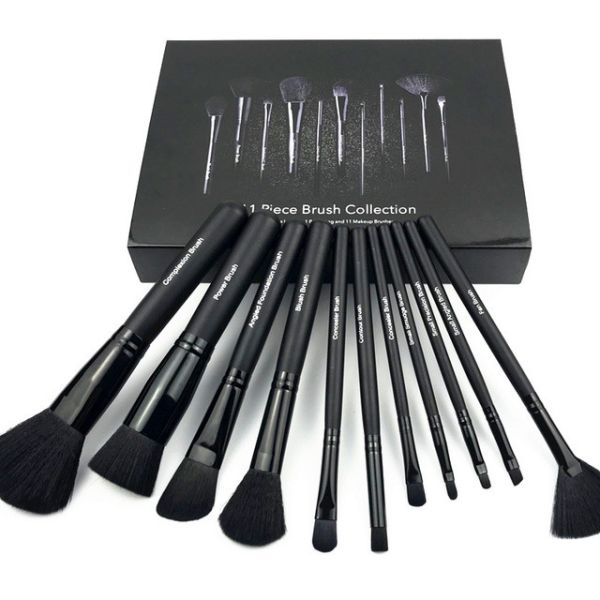 Durable 10.4 Inch 11Pcs Blending Brush Set Beauty Cosmetic Personal Care