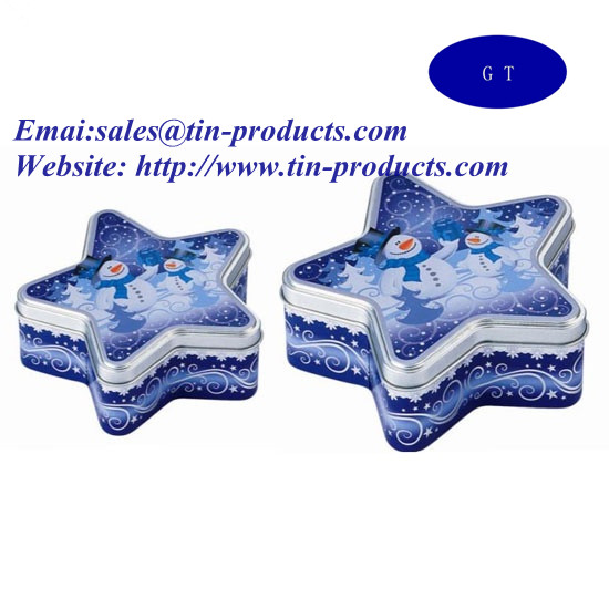 Promotional Round Gift Tin Box Set, Round Tin Box Set, Gift Tin Box Set