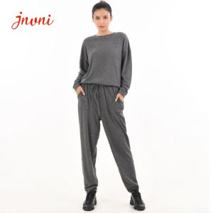 Cheap Lightweight Women Casual Ladies Loungewear Tracksuits Solid wholesale