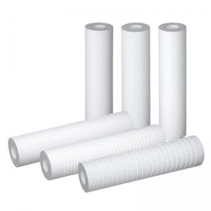 China 10 Inch 1 Micron PP Cotton Water Filter Cartridge for Home Water Treatment System on sale