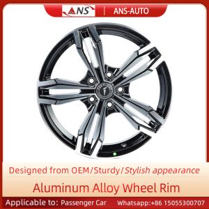 Cheap Black Cars Body Parts Collision Resistant 17 Inch Aluminum Rims wholesale