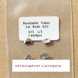 Non Convertible Bondable Tubes , Stainless Steel Molar Tube Braces