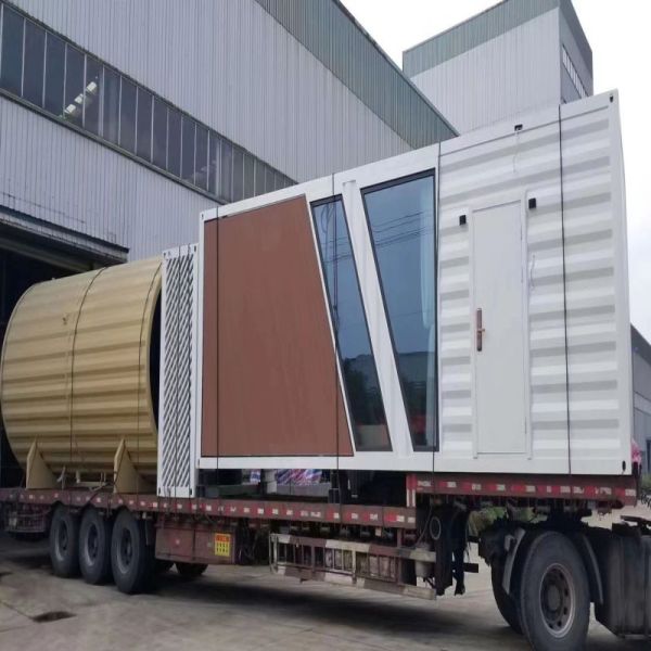 Modern 2 Floor Villa Camp Mobile Tiny Modular Home White or Customized Color Family House