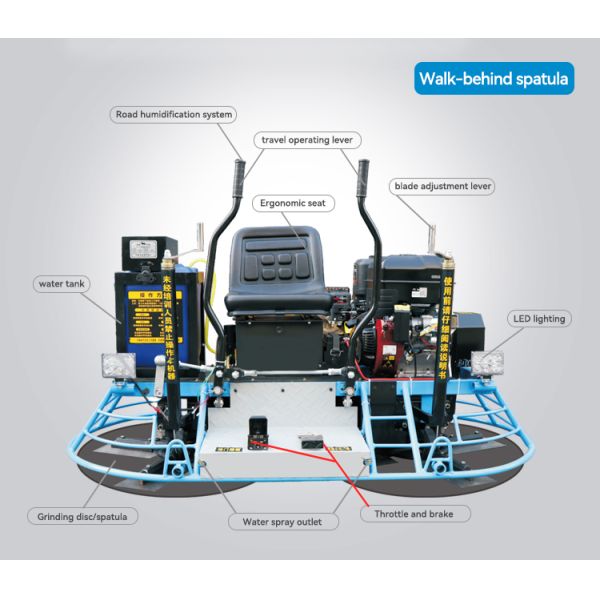 Hot 70cm Power Trowel Gasoline Power Trowel Machine Concrete Helicopter Power Trowel Machine