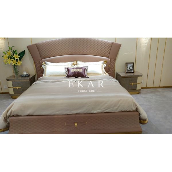 Bedroom Furniture Full Size Headboard King Size Bed W002B10