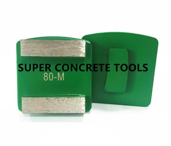 Quality Superconcrete Quick Lock 2 Seg Diamond Tools For Surface Preparation Floor Grinding Floor Polishing for sale