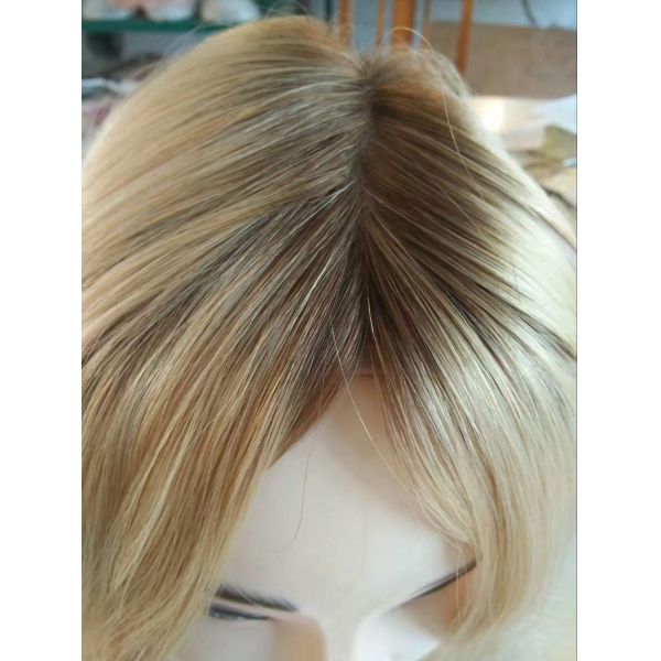 Factor Price Perfect Quality European Virgin Human Hair Jewish Wigs Ombre Color