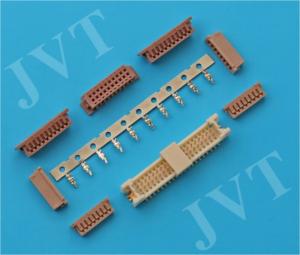 Cheap DF13 1.25mm Pitch Pcb Connectors Wire To Board With Double Row 2 - 30 Poles wholesale