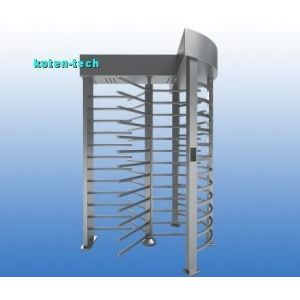 Cheap 304 Stainless Steel Full Height Turnstile Gate Biometric Access Control wholesale