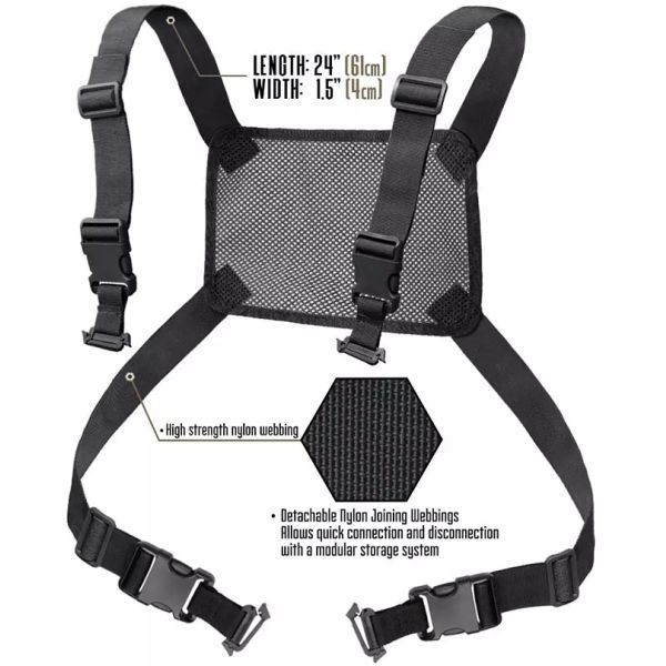 10L Mesh Waist Hiking Camping Bags Moistureproof Multifunctional