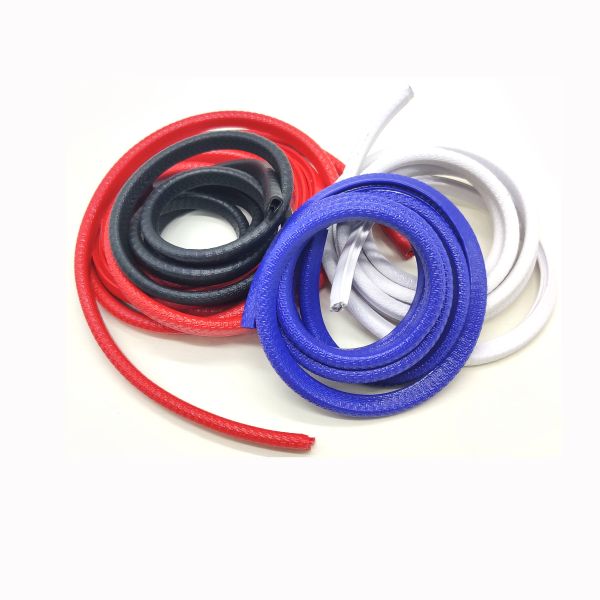 Water Resistant Clip on U Profile Rubber Seal Foam Bulb Glass Edge Trim for Car Door