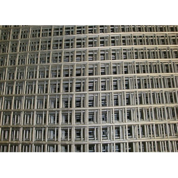 Low Carbon Steel Galvanized Welded Wire Mesh Panels with 1/4 Aperture and 2500LBS Weight Capacity for Construction