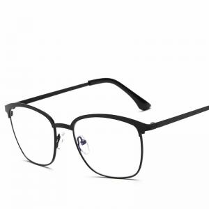 China Custom-Made Wholesale Clear Lens Gold Eye Glasses Frames Metal Frame Gold Glasses on sale