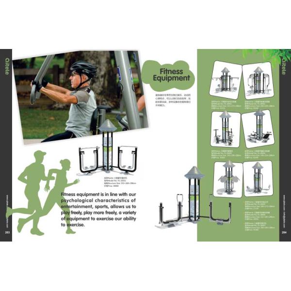 Community Outdoor Park Exercise Equipment Multi Functional Combination Fitness