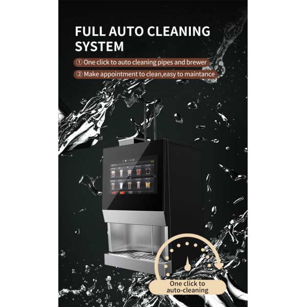 CE MDB Protocol Fresh Milk Coffee Vending Machine H700mm