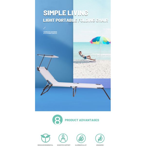 Metal Beach Chair Reclining Beach Chair Custom Folding Beach Chairs