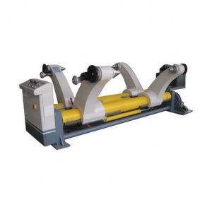 China 380 V Hydraulic Shaftless Paper Mill Roll Stand for Corrugated Cardboard Production Line on sale
