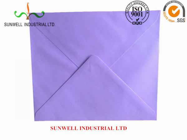 Quality Multi Colored Custom Printed Envelopes With Address Printed 176mm X 125mm for sale