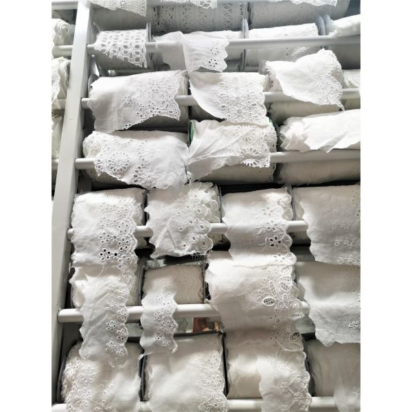 Underwear Garment Embroidery Lace Fabric