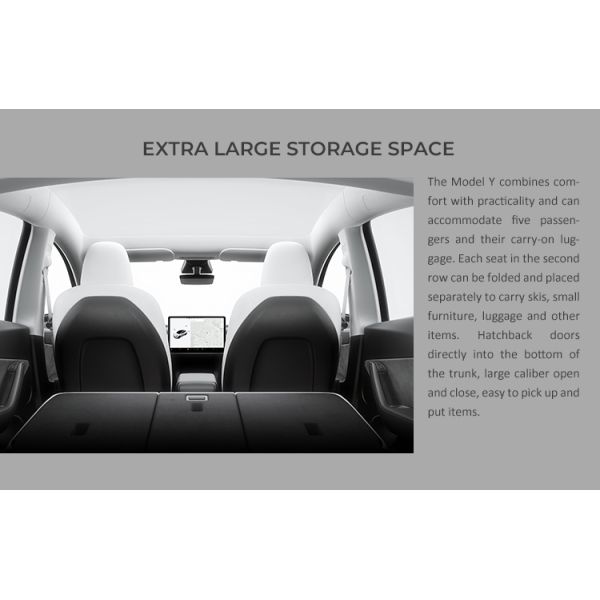 Left Steering Tesla MODEL Y Electric Cars EV 5 Seats Sedan 78.4KWH