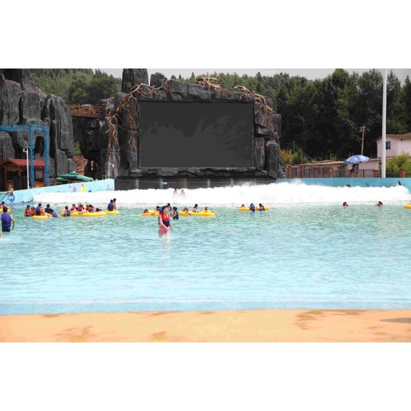 Attractive Water Park Wave Pool / Aqua Park Wave Pool Equipment