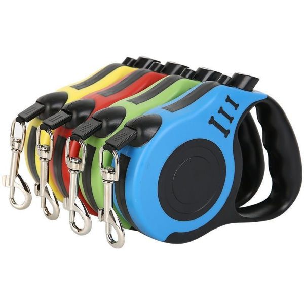 Nylon Retractable Dog Leash 3M Length Automatic Pet Leash Pet Accessories