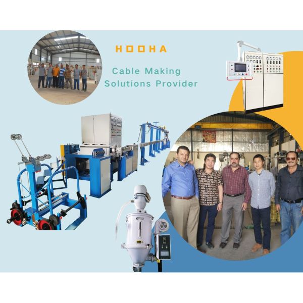 Screw Diameter 80mm PE PVC Insulation Cable Extruder Machine