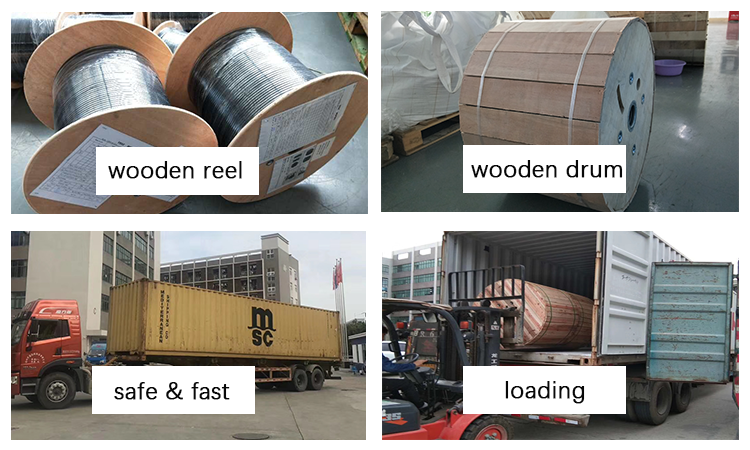 Supply Outdoor Aireal Single Mode Fiber Optic Cable 24 Core Fiber Optic Cable